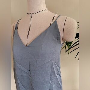 Express Cami Top Spaghetti Straps | Pale Blue | Size XXS